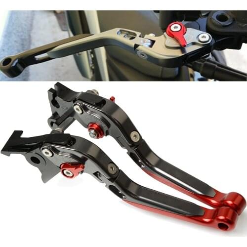 For SUZUKI GSXR 600 K4 K5 GSX-R 600 Motorcycle Brakes Handle CNC Adjustable Foldable brake clutch levers GSXR600 2004-2005