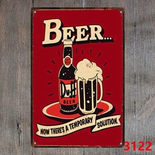 2021 HITS Metal Tin Sign Bar Pub Home Wall Decoration Retro Metal Art Poster Crafts(Visit Our Store, More Products!!!)