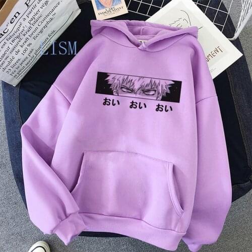 Womens Hoodie Anime Hoodie Spring and Autumn Sports Casual Pullover Hoodie Fashion Pullover Japanese Anime Street Dance LISM