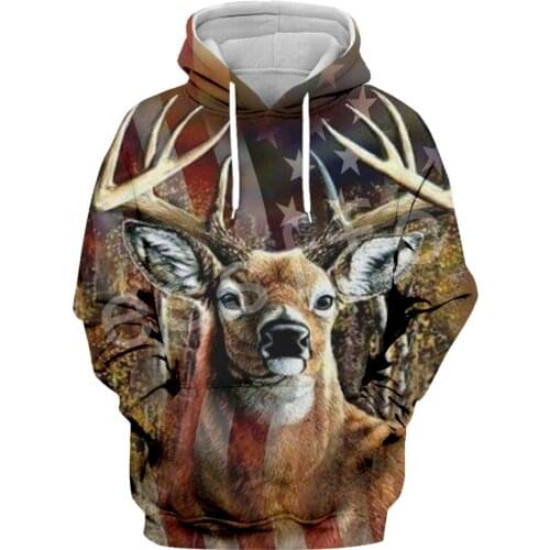 Tessffel Hunter Animal Camo Fashion Tracksuit 3DPrint Hoodie/Sweatshirt/Jacket/Mens Womens colorful casual Harajuku type4