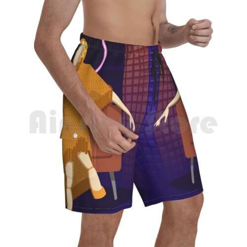 Kylie-Magic Beach Shorts Men Beach Pants Swim Trunks Kylie Kylie Minogue Flat Music Video Pop Diva Color Case Tablet