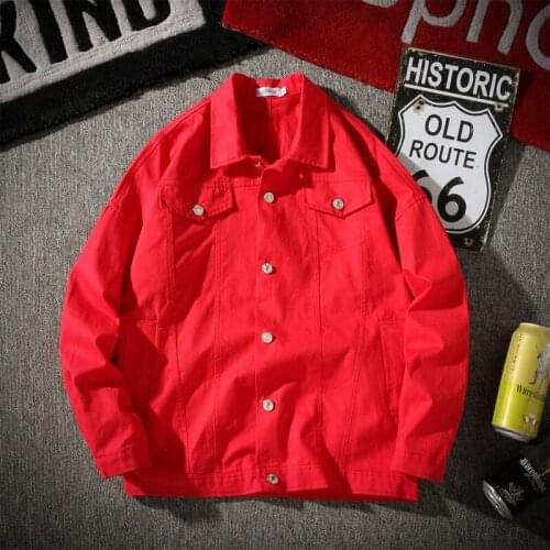 Fashion Casual Mens Jacket Spring Autumn Turn-down Collar Solid Single Breasted Streetwear Mens Jackets and Coats