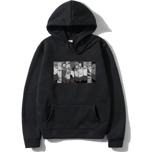 Harajuku Men Hoodies Naruto Unisex Hoodie Japanese Anime Funny Printed Streetwear Fashion Casual Male hoody sweatshirt clothing