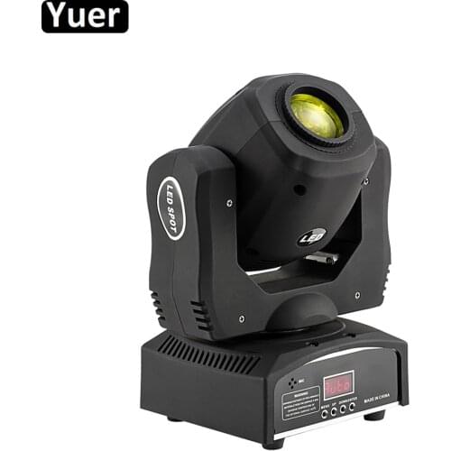 NEW Stage Light LED 60W Mini Moving Head Light DMX512 Disco DJ Party Bar Flash Laser Stage Lighting Beam Gobo 2IN1 Effect Light