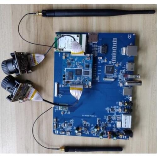 For Double IMX185/ Double IMX290/ Double IMX385 Hi3519V101 full function development board