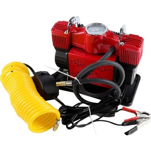 Manufacturers supply metal electric car car air pump 12V 25 car tire pump