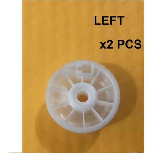 X2 CLIPS WINDOW REGULATOR REPAIR ROLLER FOR NISSAN PRIMERA P12 FRONT LEFT SIDE 2002-2008