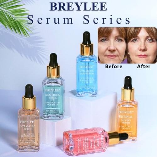 BREYLEE Retinol Lifting Firming Serum Face Collagen Essence Remove Wrinkle Anti Aging Facial Fade Fine Lines Repairing Skin Care