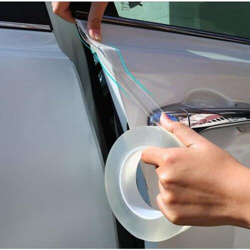 Universal Car Anti Collision Side Door Edge Guard Door Sill Scuff Plate Protection Sticker Strip Styling Mouldings Accessories
