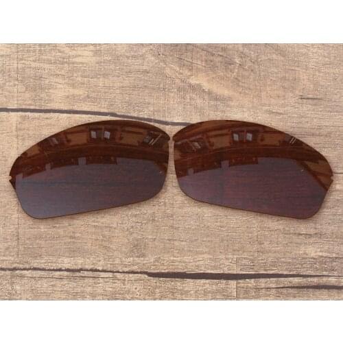 Vonxyz Bronze Brown Polarized Replacement Lenses for-Oakley Half Wire 2.0 Frame