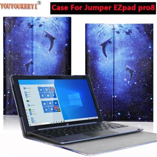 High Quality Stand PU Case For Jumper Ezpad pro 8 116 inch Tablet 2in 1 Tablet Keyboard Case For JPB11+Gift