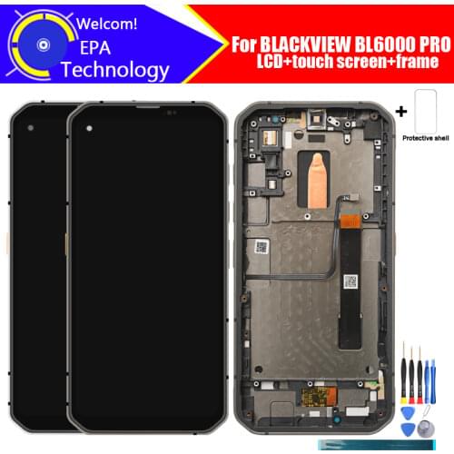 BLACKVIEW BL6000 PRO LCD Display+Touch Screen Digitizer+Frame Assembly 100%Original LCD+Touch Digitizer for BLACKVIEW BL6000 PRO