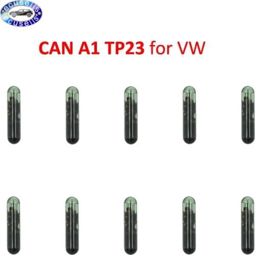 10 PCS,CAN (A1) TP23 ID48 Glass Chip Auto Transponder Car Blank Key Chip For VW