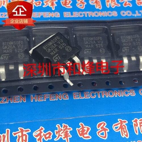 100% New&original B11NM60FD STB11NM60FD TO-263 600V 11A
