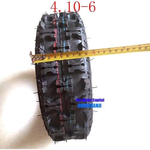 12x 4.10-6 tyre ATV Quad Go Kart 47cc 49cc /4.10-6 tyre Lawn Garden Tiller Snow Blower Thrower R-1 Lug TIRE
