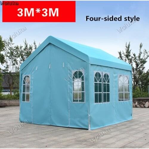 3*3m Outdoor car shed mobile tent canopy awning pergola stall tent home tent CD50 Q03