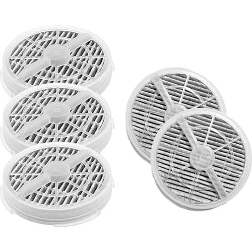 5 Pack HEPA Filter Replacement For RIGOGLIOSO GL2103 JINPUS GL-2103 And LTLKY 900S Air Purifier Activated Carbon Filter