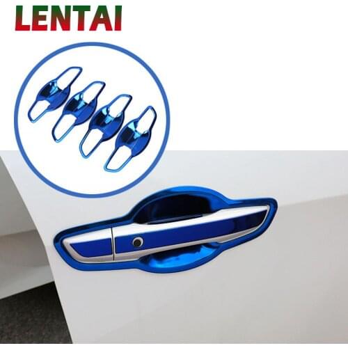 Auto Car Styling Stickers Covers For Honda Civic 2018 2019 2016 2017 Accessories Stainless Steel Exterior Door Handle Bowl Frame