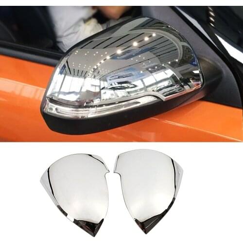 For Hyundai Creta IX25 2016-2018 Exterior Rearview Mirror Protector Shell Cover Side Mirror Chrome Trim ABS Auto Accessories