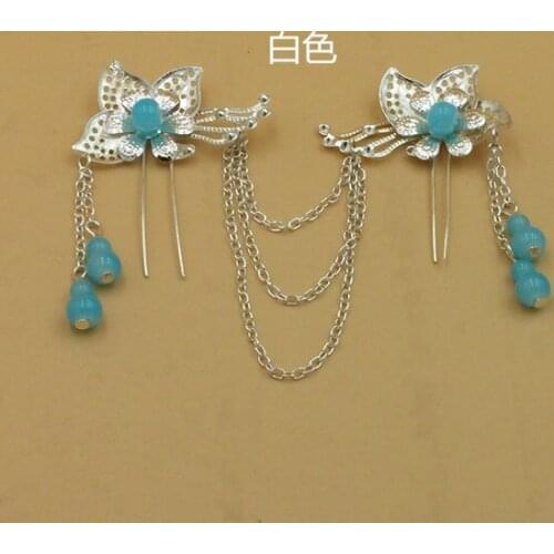 For 30cm chinese kurhn doll Traditional Earrings head decoration doll Necklace DIY Earrings Ornament Toy Jewelry