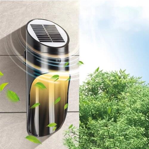 Roukeymi Creative Radar Sensor LED Solar Light Outdoor Waterproof Garden Light Solar Lights Outdoor Garden Wall Lamps