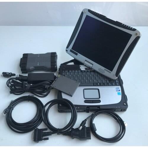 Mb star c6 Diagnosis VCI top C6 CAN DOIP Protocol ssd with laptop cf19 touchscreen software V2020/09 full set high quality