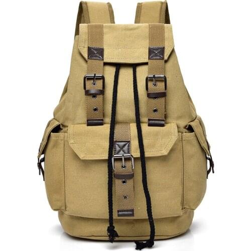 2020 New Men Canvas Backpack Men Backpacks Large Male Mochilas Feminina Casual Schoolbag For Boys High Quality