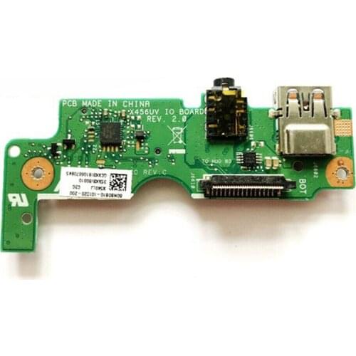 New Original X456 K456 A456 IO BOARD REV 2.0 For ASUS X456U K456U A456U X456UJ F456U R456 Laptop Motherboard USB Audio Board