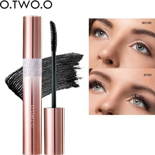 O.TWO.O 4D Volume Makeup MascaraEyelashes Mascara Lengthening Eyelashes Makeup Waterproof Mascara Non Staining Eye Cosmetics