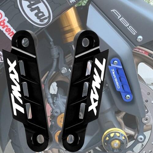 Pair CNC Motorcycle Accessorie TMAX560 TMAX530 Front Mud Guard Fender Axle Plate Decorative Slider For Yamaha TMAX 560 530 SX/DX