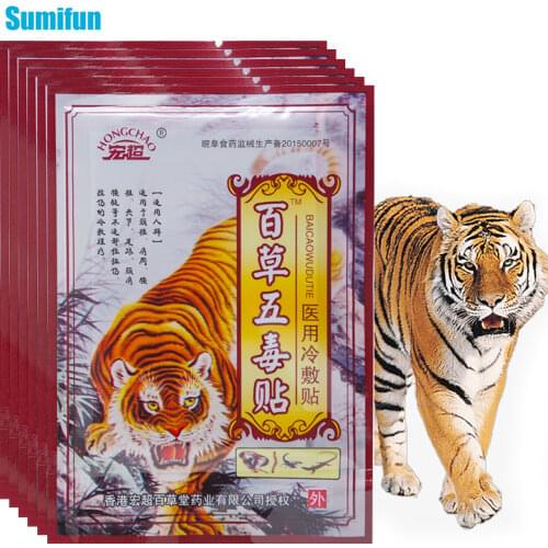 40pcs Medical Tiger Balm Plasters Neck Joint Pain killer Arthritis Orthopedic Rheumatoid Pain Relief Patch Herbs Pain Sticker