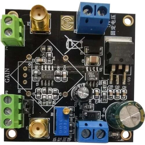Instrument amplifier AD623 voltage amplifier module adjustable / single power supply single terminal / differential micro signal