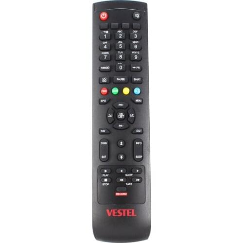 HUAYU KR VESTEL RECORD KEY LCD REMOTE CONTROL (7050 = 33184)
