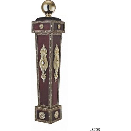 Freeshipping 1200mm JS203 Column Customade Floor Mount Newel Handrail Armrest Post Pillar Pole for Staircase