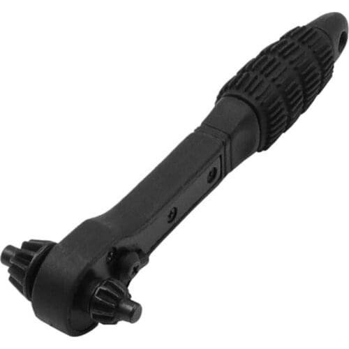 2 in 1 Universal Hand Drill Ratchet Key Wrench Drill Chuck Spanner Handle Combo Grip Repair Tool