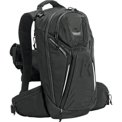 Waterproof Tech Aero Black Backpack Embossed Motorcycle Knight Backpack Multifunctional Off Road Motocross Helmet Bags