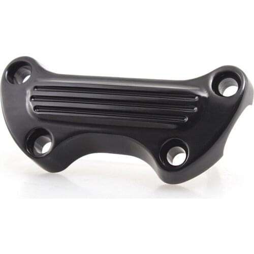 Motorcycle 1" Upper Handlebar Riser Clamp Fits For Harley Sportster 883 XL883 1200 Dyna Glide Low Glide Softail 1974-2006