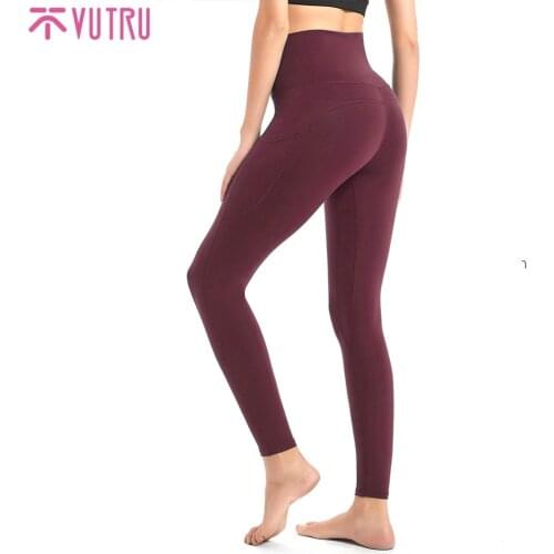 VUTRU Yoga Pants Women Seamless Leggings For Fitness Nylon High Waist Long Pants Women Hip Push UP Tights Women Gym Clothing New