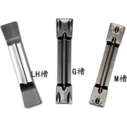 KAVTE 10pc MGGN150 MGMN200-g MGMN300 Carbide Grooving Insert Lathe Slotted Blade WF01 For Aluminium Cutting Turning Tool Blad