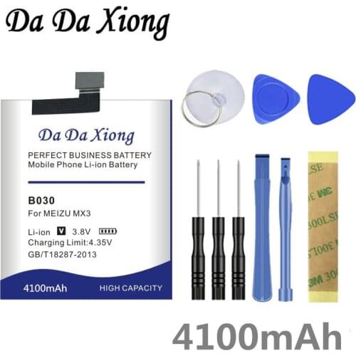 Da Da Xiong 4100mAh B030 Battery for Meizu MX3 M351 M353 M355 M356 MX 3