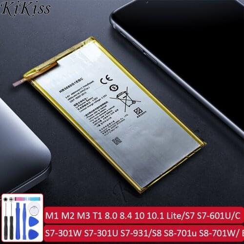 Battery For Huawei MediaPad M1 M2 M3 T1 8.0 8.4 10 10.1 Lite/S7 S7-601U/C/W S7-301W S7-301U S7-931/S8 S8-701u S8-701W/ BTV-W09