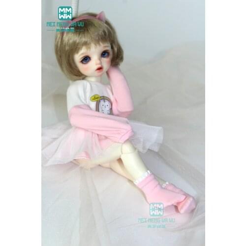 BJD dolls Accessories clothes for dolls fits 27cm-30cm 1/6 YOSD MYOU bjd dolls fashion wearing jumpers, yarn skirt, socks