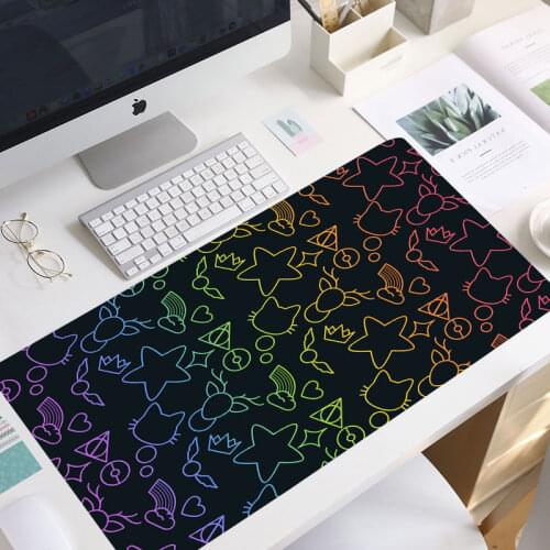 Abstract art Large Mouse Pad xxl Computer Mousepad Tapis De Souris for Gamer Office PC Rick Desk Mat keyboard mouse pad desk mat