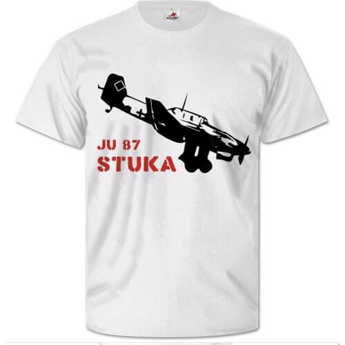 Dive-Bomber Ju 87 Luftwaffe Aircraft Dive-Bombers WK 2 Men T-Shirt Short Casual customized products