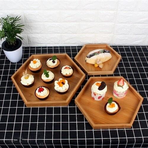 Wood Home Cooking Baking Cake Stands Cupcake Plates for Party Wedding Birthday Decor Bakeware Baking Tools Food Dessert Tray