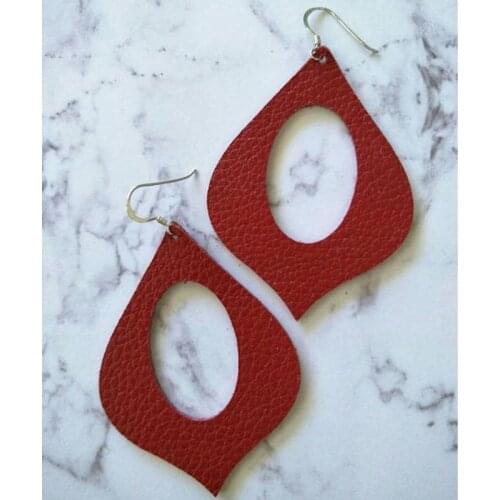 Leather Earring Metal Cutting Die Paper Art Decoration Tool Die Cutting Machine DIY Handicraft Knives Mould Punching Cutter