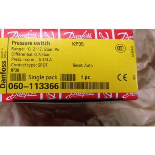 KP35 060-1133 (060-113366) New Danfoss Pressure switch Pressure controller danfoss