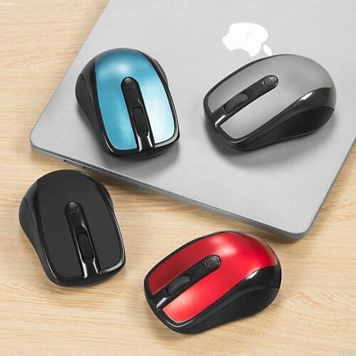 USB Optical Wireless Mouse 2000DPI Adjustable Receiver Optical Computer Gaming Mouse 2.4GHz Ergonomic Mice For Laptop PC Mouse