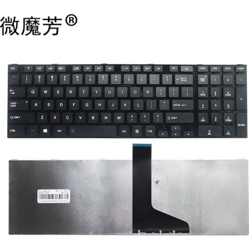 New Keyboard FOR TOSHIBA C850 C855 C855D L850 L850D L855 US Replace laptop keyboard