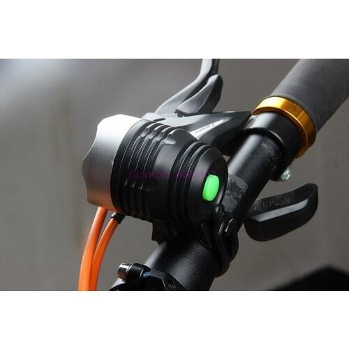 By DHL or EMS 100pcs Bike Bicycle Light Headlamp Headlight 3 Mode Bicycle Light Cycling Accessories